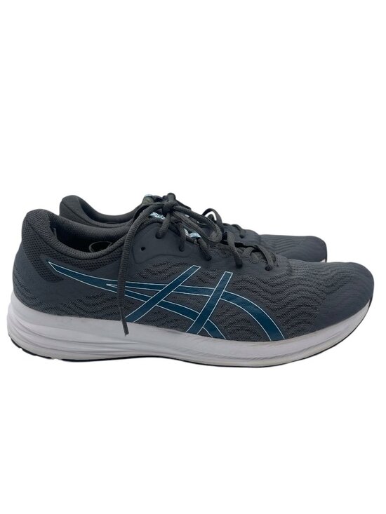 ASICS Men\'s Patriot 12 Running Shoes, 11 Carrier Grey/DEEP SEA Teal